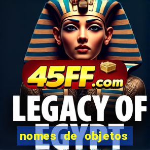 nomes de objetos de origem tupi guarani